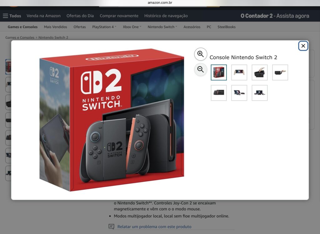 Nintendo Switch 2 Chega com Tudo: Preço, Recursos e Onde Comprar 2 IMG 2754