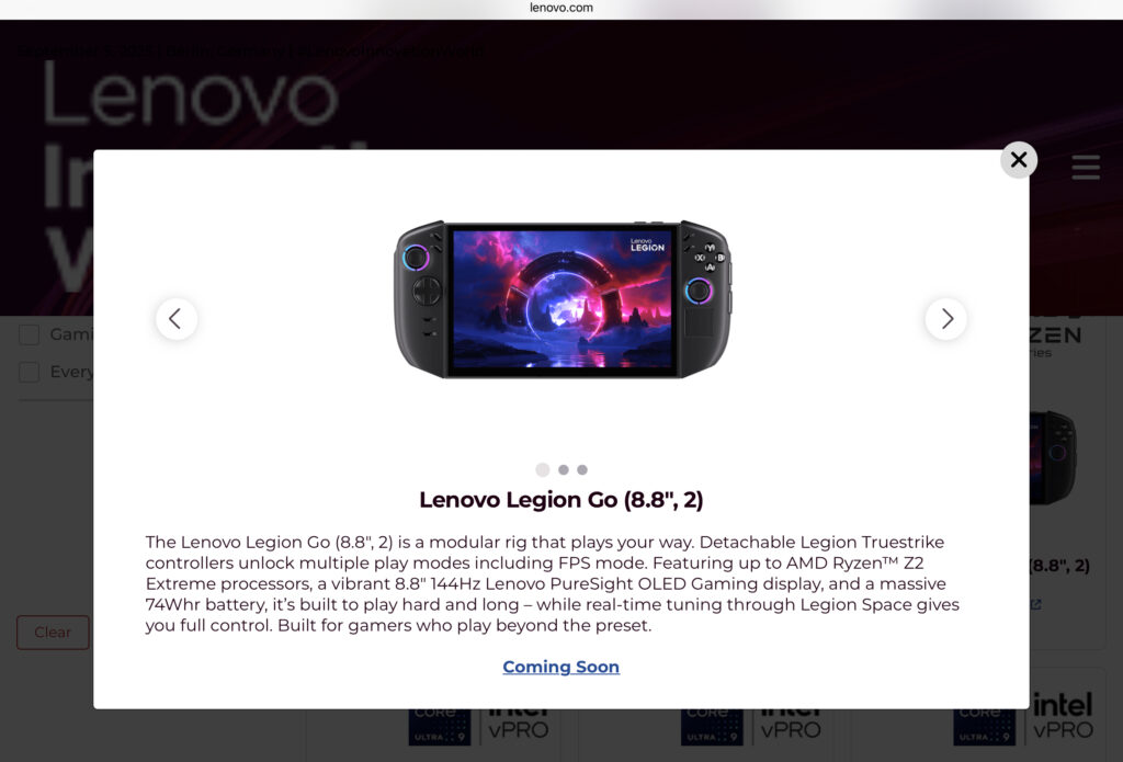 Lenovo Legion Go Gen 2